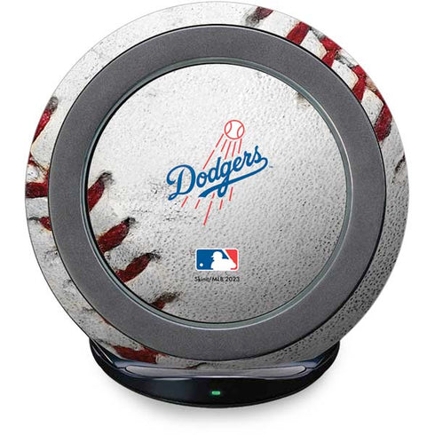 MLB Los Angeles Dodgers Game Ball Fast Charge Wireless Charging Stand Skin